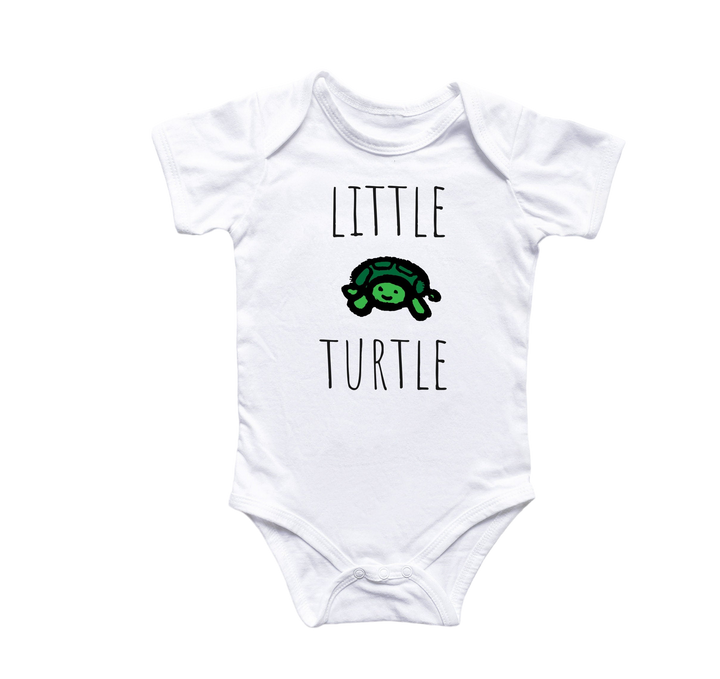 Sea Turtle - Baby Boy Girl Clothes Infant Bodysuit Funny Cute Newborn 2 Onesie