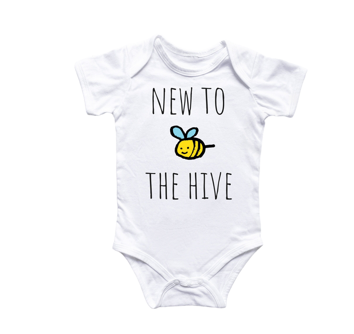 Bee Honey Hive - Baby Boy Girl Clothes Infant Bodysuit Funny Cute Newborn Onesie