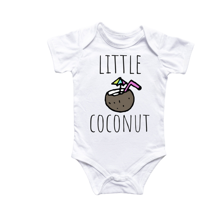 Coconut Fruit Summer - Baby Boy Girl Clothes Infant Bodysuit Funny Cute Newborn Onesie