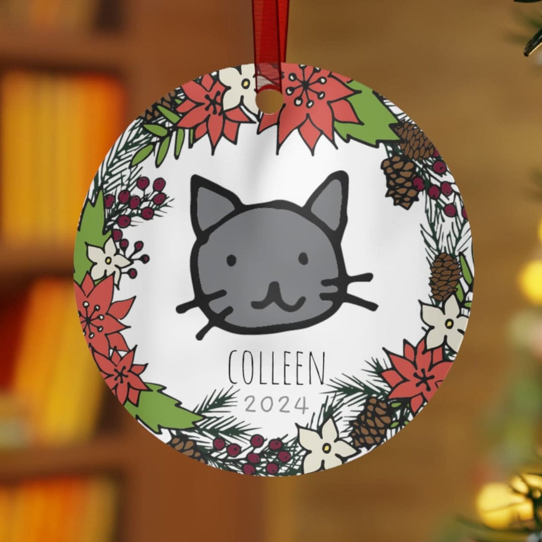 Cat Pet - Christmas Ornament, Ceramic, Funny, Personalized, Tree Decoration 1