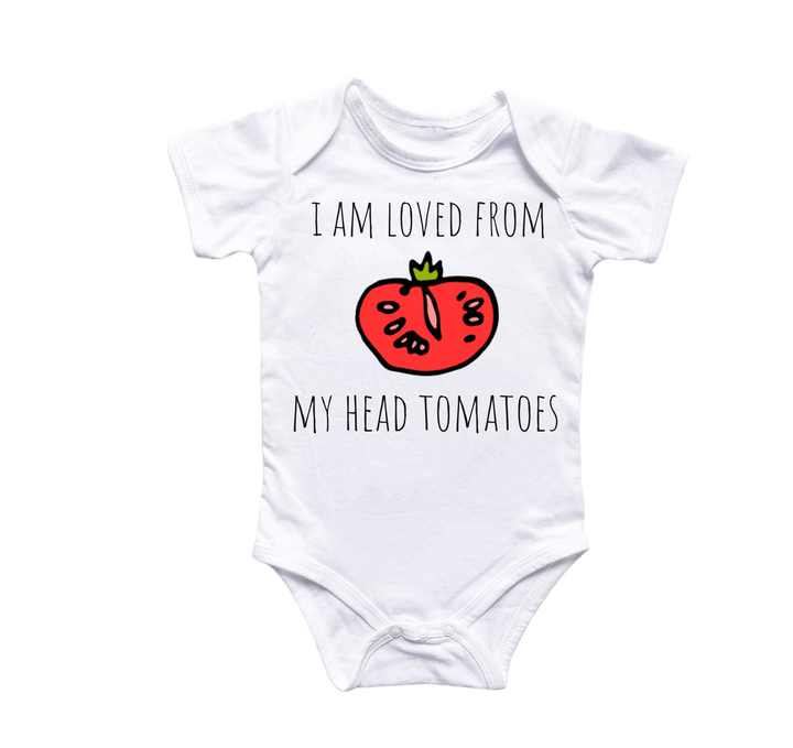 Tomato Fruit - Baby Boy Girl Clothes Infant Bodysuit Funny Cute Newborn