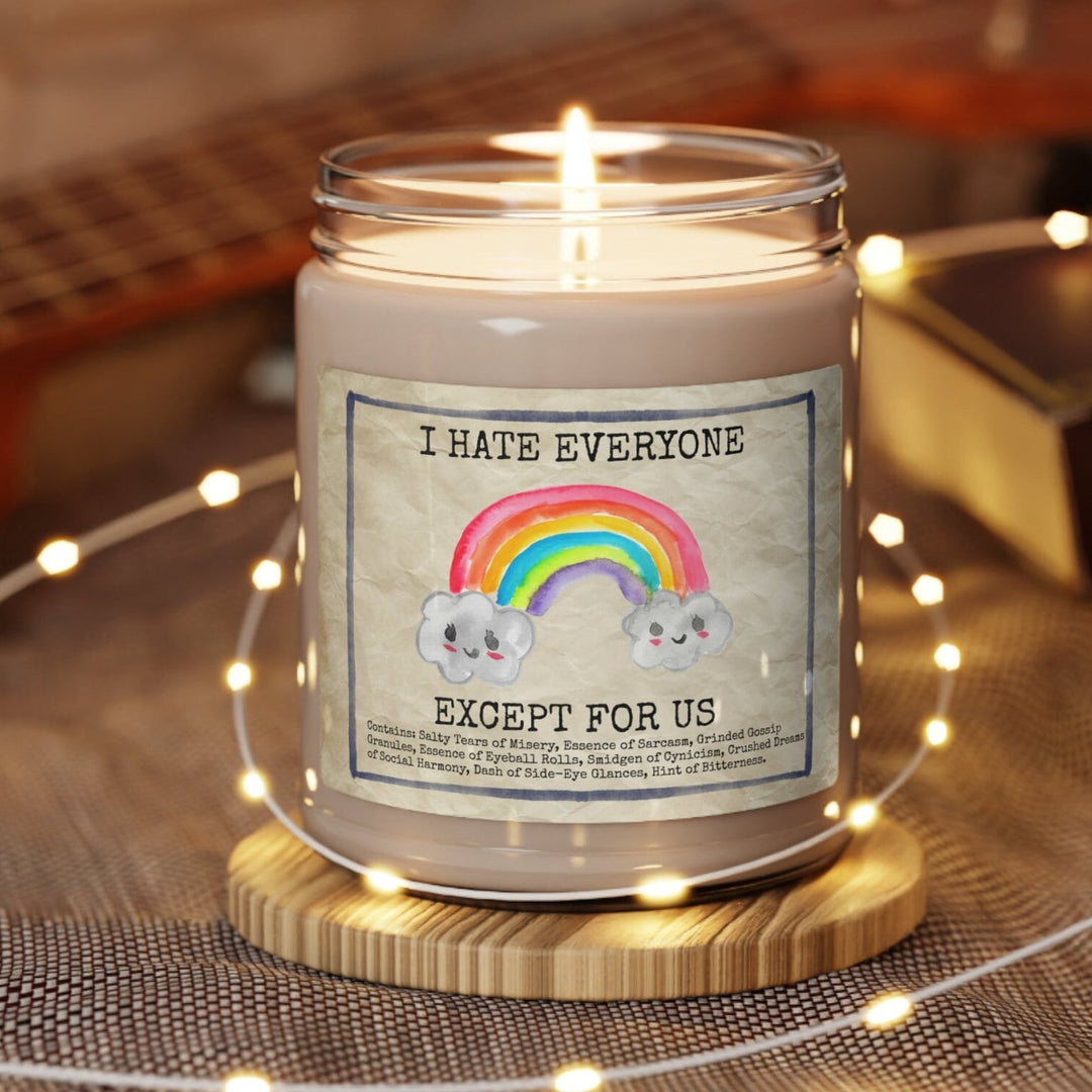 Best Friend Rainbow - 9oz Soy Candle, Birthday,  Friend, Birthday Gift, Men Women