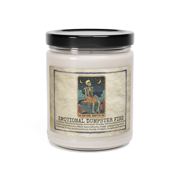 Dumpster Fire - 9oz Soy Candle, Birthday,  Friend, Birthday Gift, Men Women