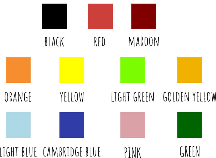 a color chart with different colors of the same color