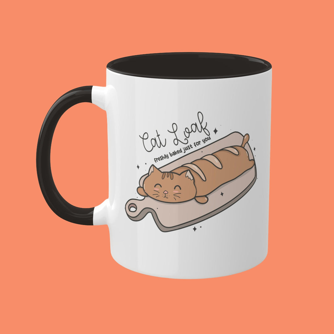 Cat Loaf Bread - 11 oz Coffee Mug Adult Humor Funny Sarcastic Coworker Best Friend