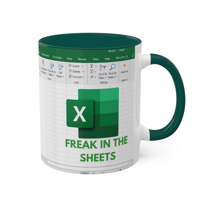 Spreadsheet - 11 oz Coffee Mug Adult Humor Funny Sarcastic Coworker Best Friend