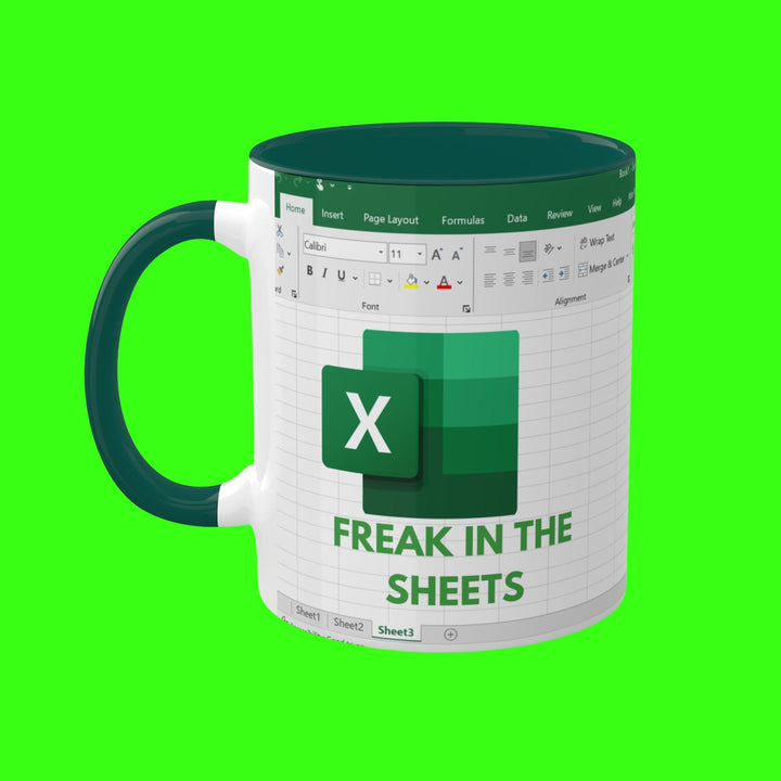 Spreadsheet - 11 oz Coffee Mug Adult Humor Funny Sarcastic Coworker Best Friend