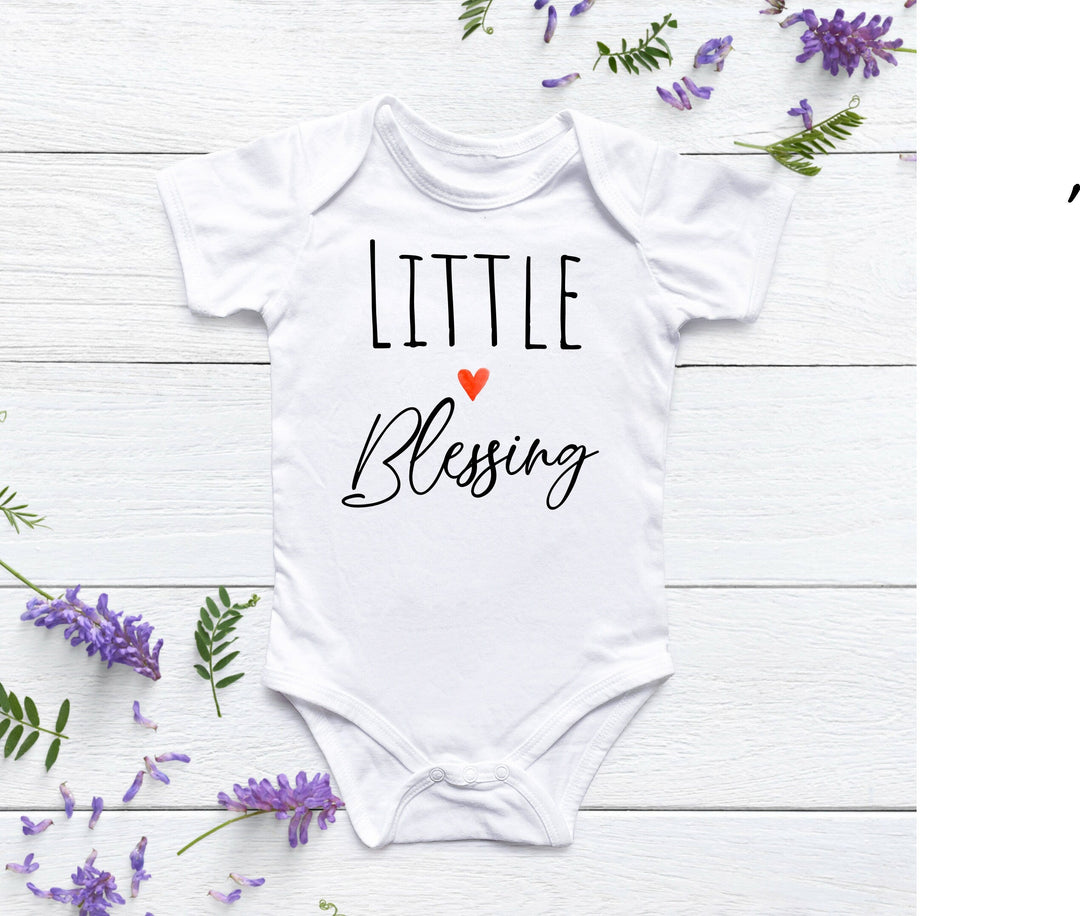 Little Blessing Religious - Baby Boy Girl Clothes Infant Bodysuit Funny Cute Newborn Onesie