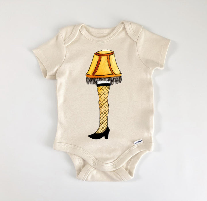 Leg Lamp Alone - Baby Boy Girl Clothes Infant Bodysuit Funny Cute Newborn