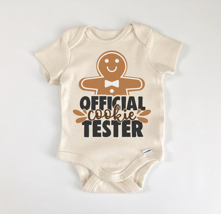 Gingerbread Christmas Cookie - Baby Boy Girl Clothes Infant Bodysuit Funny Cute Newborn