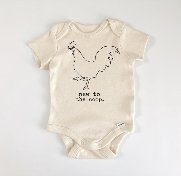 Gallinero Boho de pollo - Ropa para bebé niño niña Body infantil Divertido Lindo Recién Nacido 