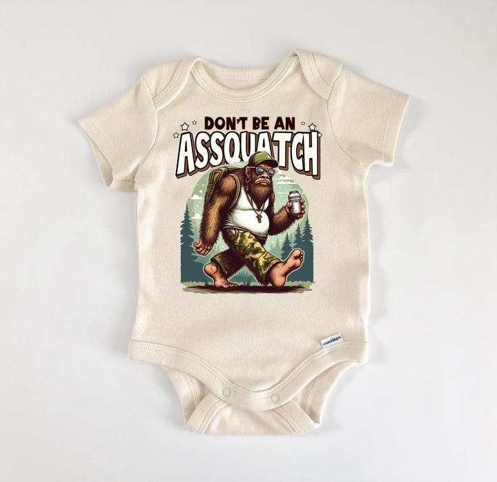 Sasquatch Big Foot - Baby Boy Girl Clothes Infant Bodysuit Funny Cute Newborn