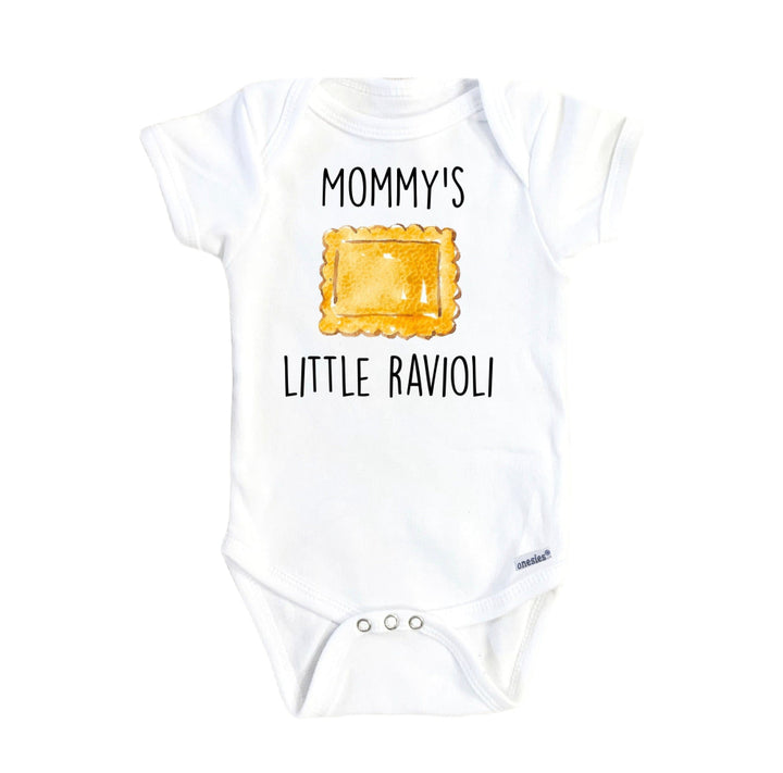 Italian Mommy Pasta - Baby Boy Girl Clothes Infant Bodysuit Funny Cute Newborn Onesie