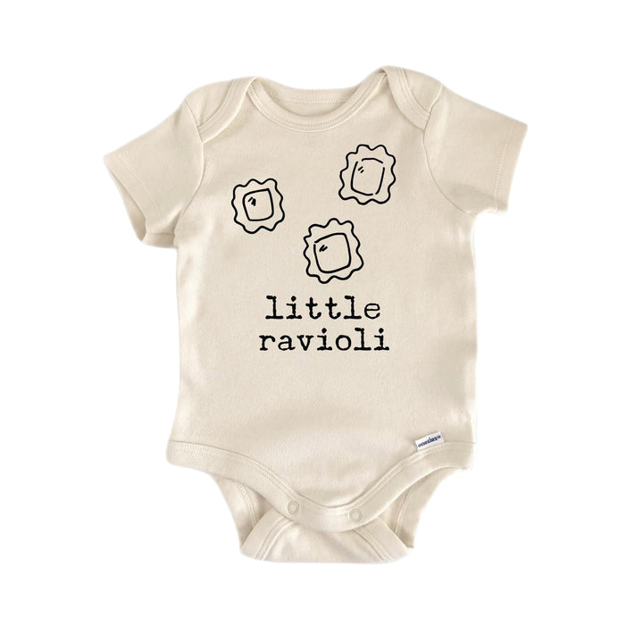 Ravioli Italian Pasta - Baby Boy Girl Clothes Infant Bodysuit Funny Cute Newborn