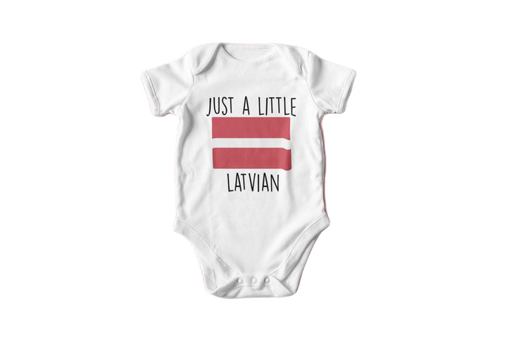 Latvia - Baby Boy Girl Clothes Infant Bodysuit Funny Cute Newborn