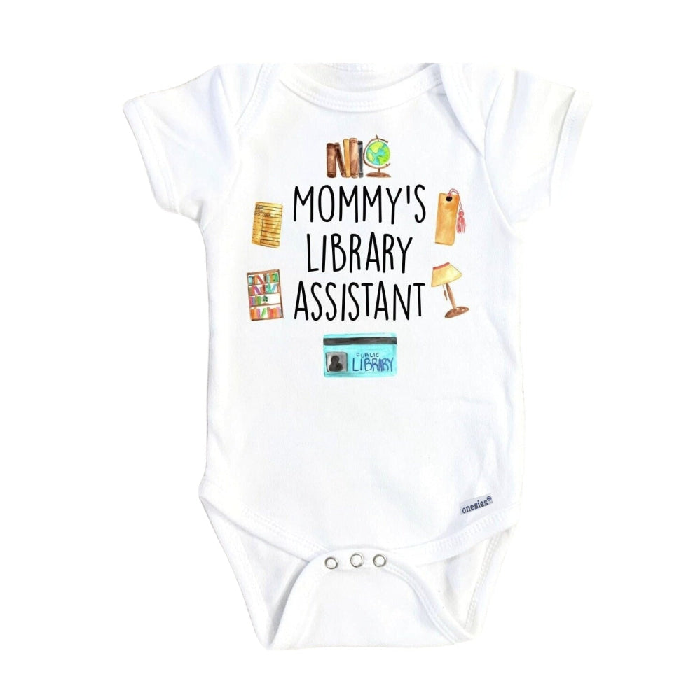 Librarian Mommy - Baby Boy Girl Clothes Infant Bodysuit Funny Cute Newborn 1A Onesie