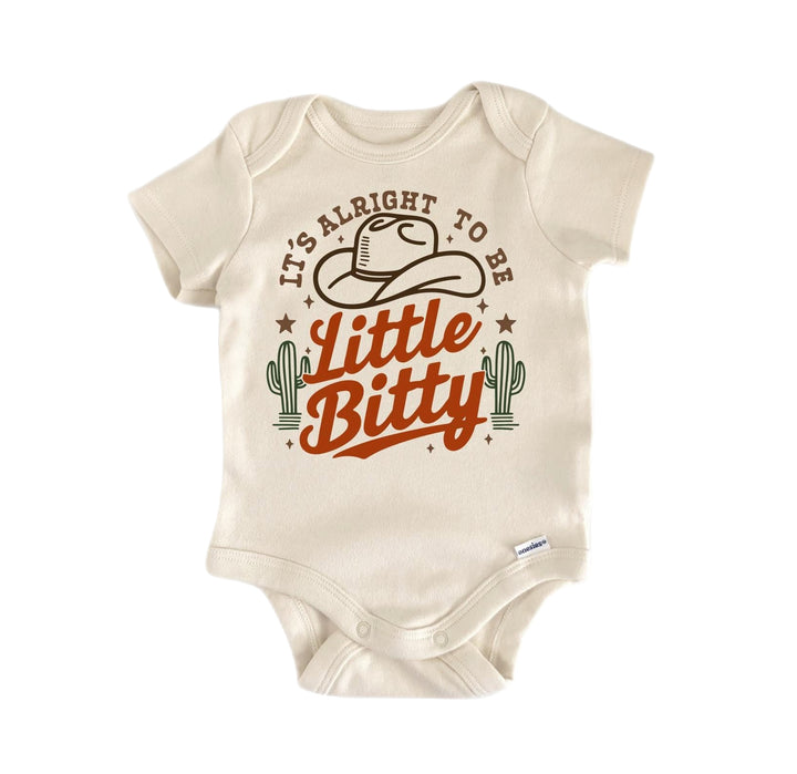 Little Bitty Country - Baby Boy Girl Clothes Infant Bodysuit Funny Cute Newborn