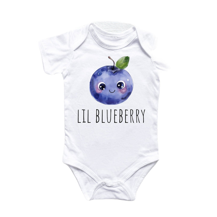 Little Blueberry Fruit - Baby Boy Girl Clothes Infant Bodysuit Funny Cute Newborn Onesie