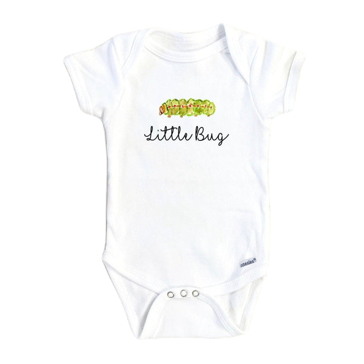 Little Bug Script - Baby Boy Girl Clothes Infant Bodysuit Funny Cute Newborn Onesie