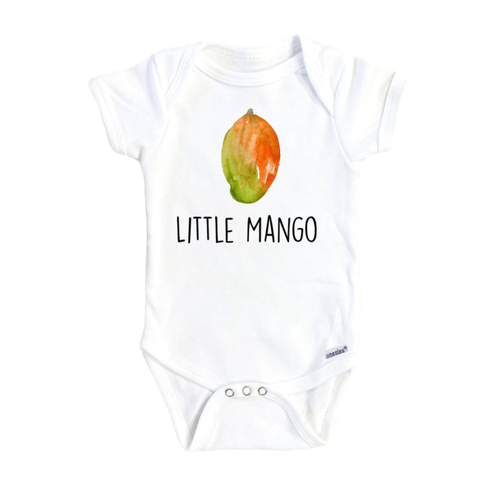 Little Mango - Baby Boy Girl Clothes Infant Bodysuit Funny Cute Newborn 1A Onesie