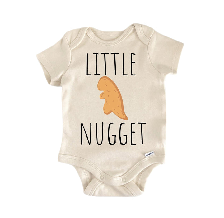 Little Nugget Dinosaur Trex - Baby Boy Girl Clothes Infant Bodysuit Funny Cute Newborn