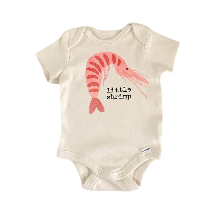 Little Shrimp - Baby Boy Girl Clothes Infant Bodysuit Funny Cute Newborn