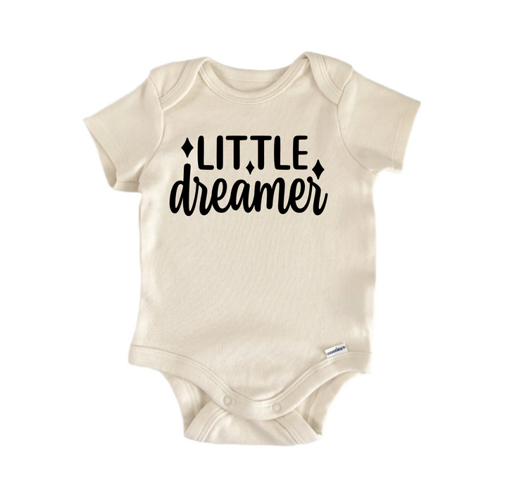 Little Dreamer - Baby Boy Girl Clothes Infant Bodysuit Funny Cute Newborn