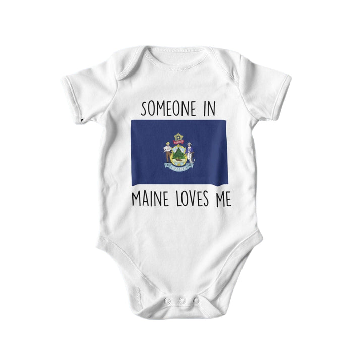 Maine - Baby Boy Girl Clothes Infant Bodysuit Funny Cute Newborn