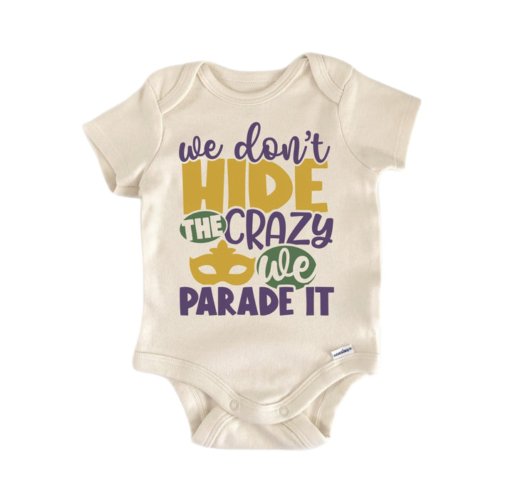 Mardi Gras Parade - Baby Boy Girl Clothes Infant Bodysuit Funny Cute Newborn