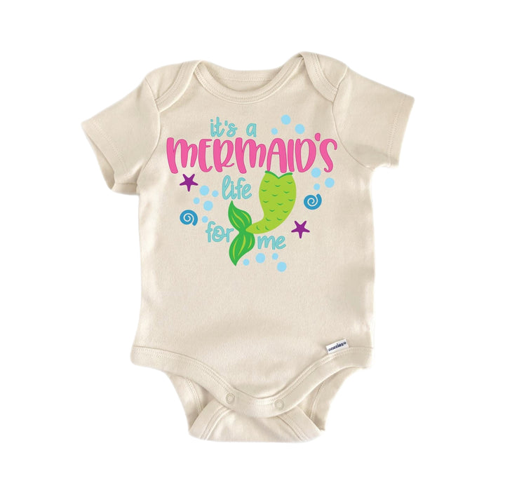 Mermaid Life - Ropa para bebé niño niña Body infantil Divertido y lindo para recién nacido 