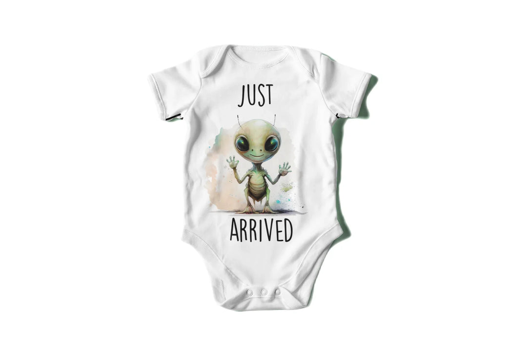 Alien - Baby Boy Girl Clothes Infant Bodysuit Funny Cute Newborn Onesie