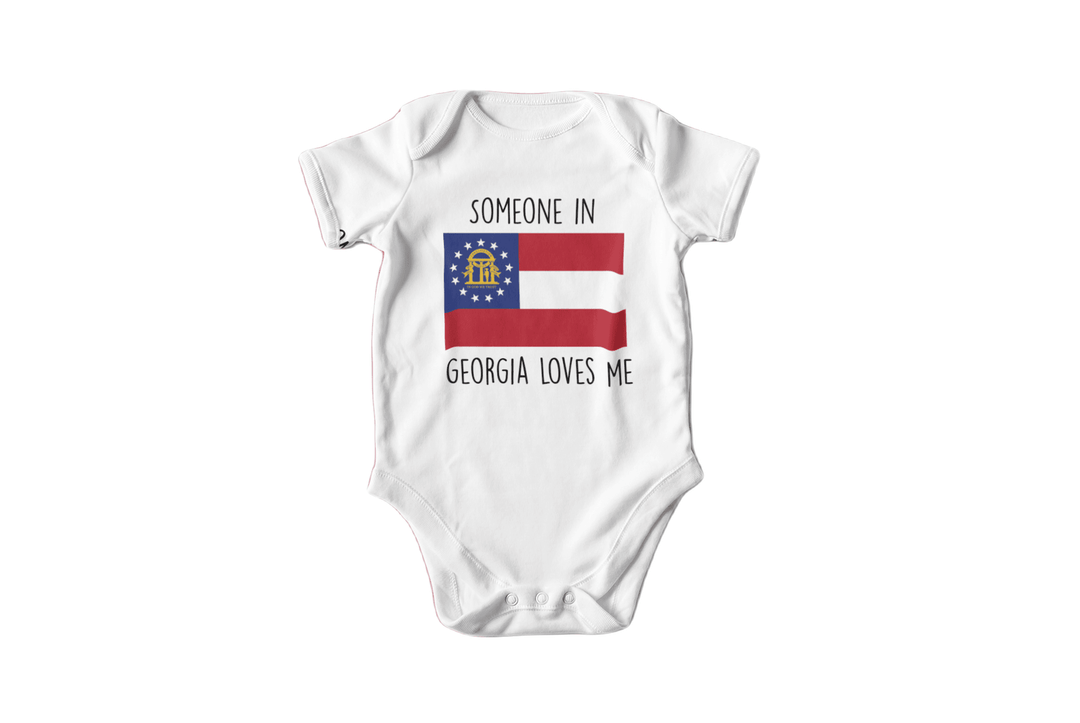 Georgia - Baby Boy Girl Clothes Infant Bodysuit Funny Cute Newborn Onesie