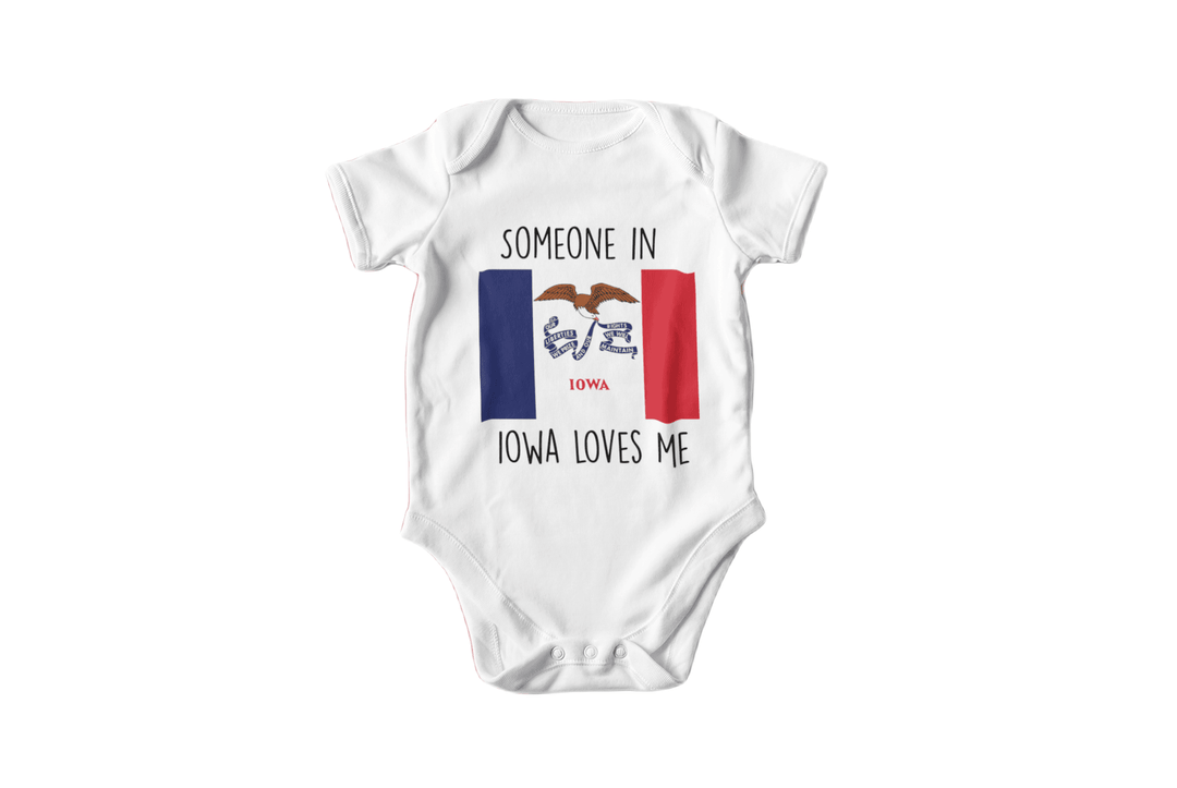 Iowa - Baby Boy Girl Clothes Infant Bodysuit Funny Cute Newborn Onesie