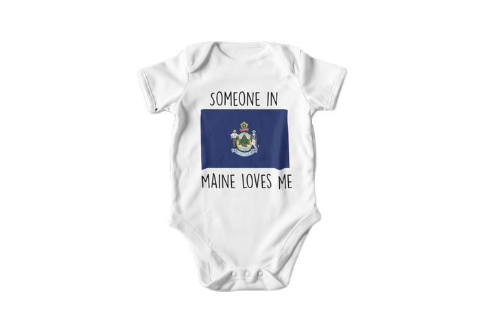 Maine - Baby Boy Girl Clothes Infant Bodysuit Funny Cute Newborn Onesie