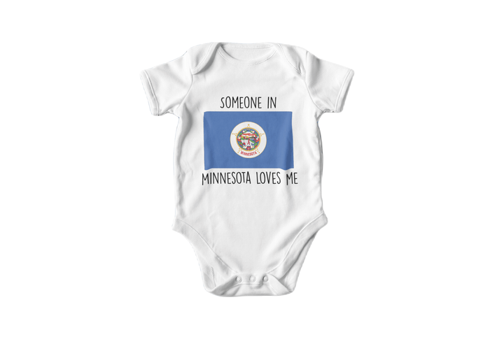 Minnesota - Baby Boy Girl Clothes Infant Bodysuit Funny Cute Newborn Onesie