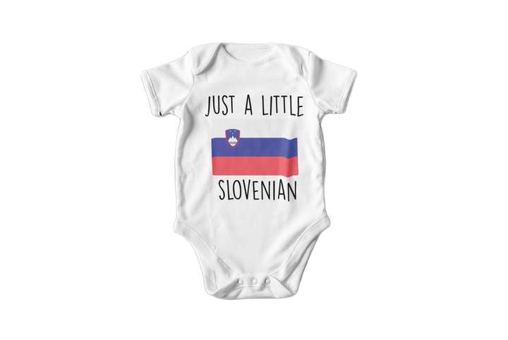 Slovenia - Baby Boy Girl Clothes Infant Bodysuit Funny Cute Newborn Onesie