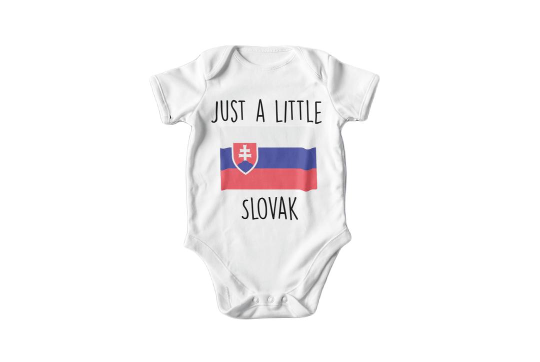 Slovakia - Baby Boy Girl Clothes Infant Bodysuit Funny Cute Newborn Onesie