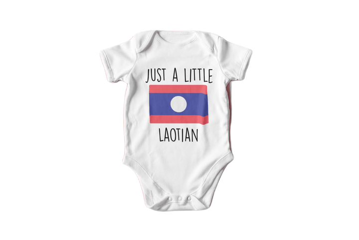 Laos - Baby Boy Girl Clothes Infant Bodysuit Funny Cute Newborn Onesie