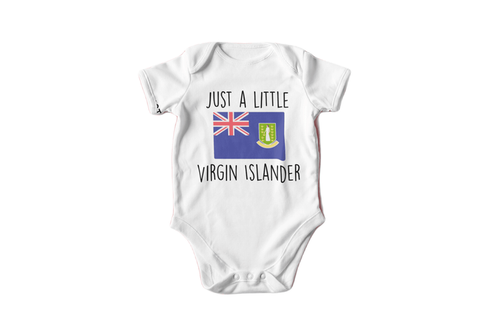 British Virgin Islands - Baby Boy Girl Clothes Infant Bodysuit Funny Cute Newborn Onesie