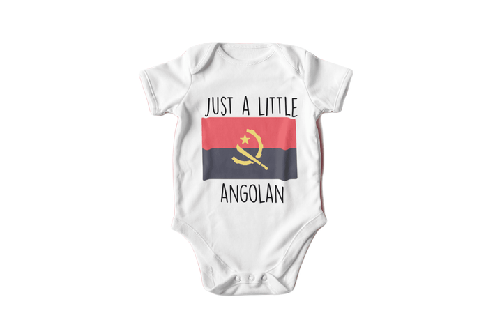 Angola - Baby Boy Girl Clothes Infant Bodysuit Funny Cute Newborn Onesie