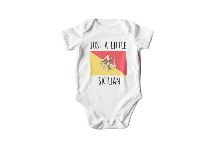 Sicily Italy - Baby Boy Girl Clothes Infant Bodysuit Funny Cute Newborn Onesie