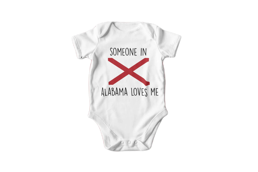 Alabama - Baby Boy Girl Clothes Infant Bodysuit Funny Cute Newborn Onesie