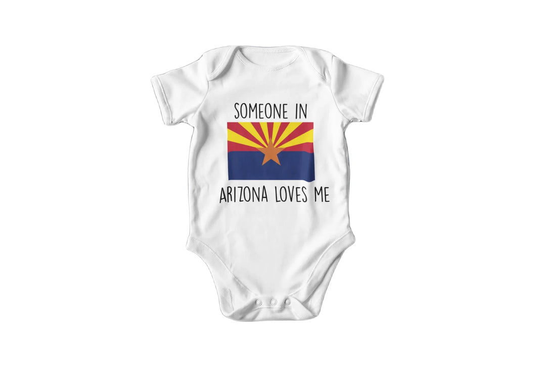 Arizona Flag - Baby Boy Girl Clothes Infant Bodysuit Funny Cute Newborn Onesie