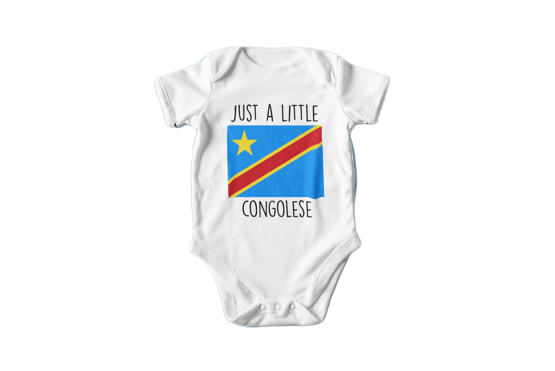 Congo Blue Red - Baby Boy Girl Clothes Infant Bodysuit Funny Cute Newborn Onesie