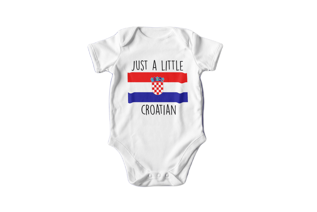 Croatia - Baby Boy Girl Clothes Infant Bodysuit Funny Cute Newborn Onesie