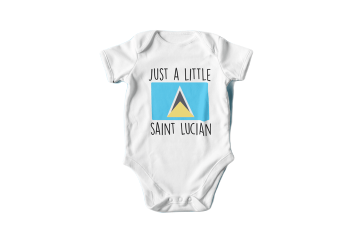 St. Lucia - Baby Boy Girl Clothes Infant Bodysuit Funny Cute Newborn Onesie