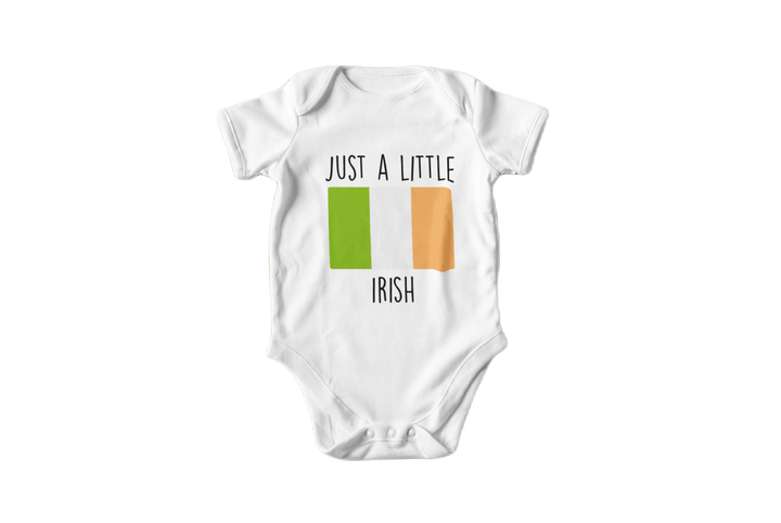 Ireland Little - Baby Boy Girl Clothes Infant Bodysuit Funny Cute Newborn Onesie