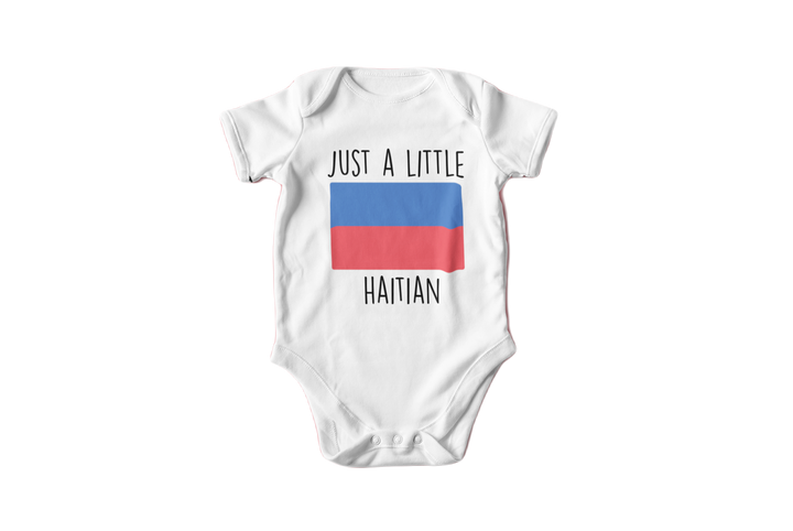 Haiti - Baby Boy Girl Clothes Infant Bodysuit Funny Cute Newborn Onesie