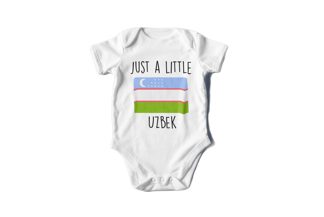 Uzbekistan - Baby Boy Girl Clothes Infant Bodysuit Funny Cute Newborn Onesie