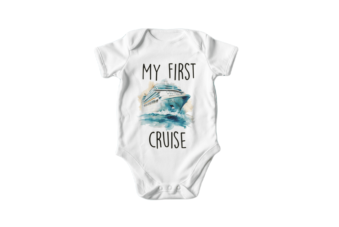 Cruise First - Baby Boy Girl Clothes Infant Bodysuit Funny Cute Newborn Onesie